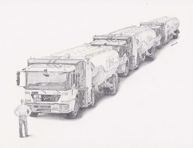 For Tim DeChristopher, 2008
Graphite on paper
8.5 x 10.5 inches