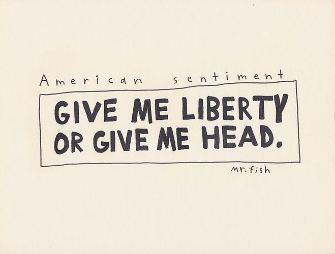 American Sentiment, 1995
Ink on paper
8.5 x 10.75 inches