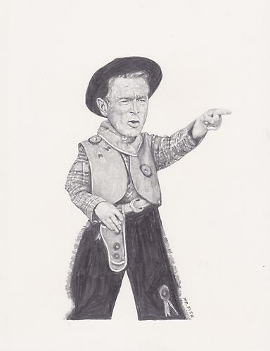 Little Bush, 2007
Graphite on paper
10.5 x 8.5 inches