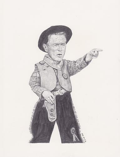 Little Bush, 2007
Graphite on paper
10.5 x 8.5 inches
