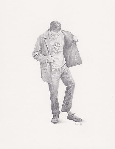 Untitled 1, 2010
Graphite on paper
10.75 x 8.25 inches
