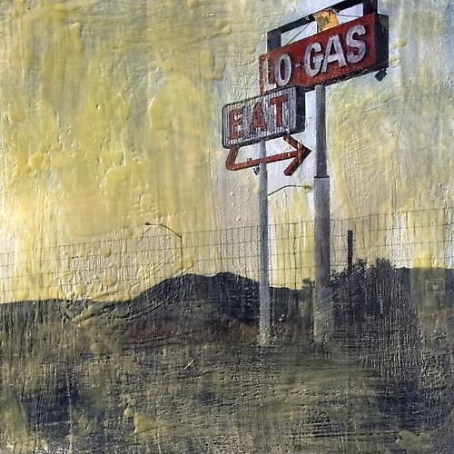 Nevada Road, 2008
Beeswax, ink, acrylic, and graphite
21 x 21 inches
$1,000 plus $200 frame
