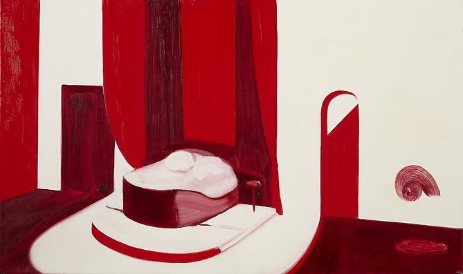 Interior 2 (Rear View)
2010
Oil on canvas
25" x 42"
