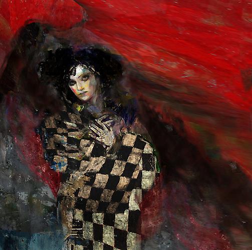 Only the Lonely (2011)  -  Enquire 
Mixed Media on Canvas
48 x 48 "