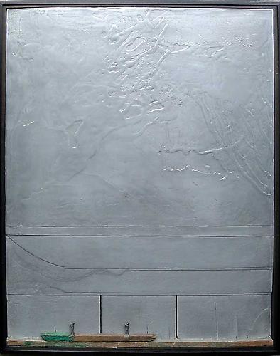 Varujan Boghosian, 1964
 Orpheus and Charon Crossing the Styx , construction
42" x 32" x 1.75"