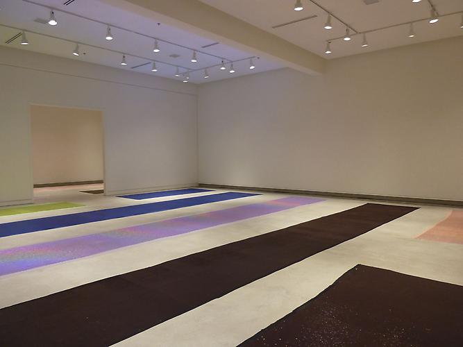 Polly Apfelbaum
Mini Hollywood, 2010
sequin fabric
dimensions variable