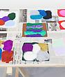Polly Apfelbaum - Flatland: Color Revolt, at Hansel and Gretel Picture Garden