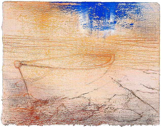  Little Boat, 2012 
Pastel on handmade paper
9 5/8 x 12 13/16 in., Signed by the artist
 Price upon request 