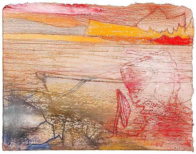  The Poet Speaks, 2012 
Pastel on handmade paper
9 ½ x 13 in.  / 24 x 33 cm, Signed by the artist
 Price upon request 