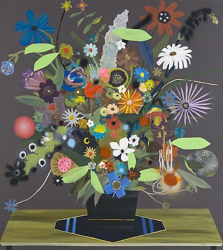Paul Wackers, Friendly Fire (2011)
Acrylic On Panel
41h x 36w in (104.14h x 91.44w cm)