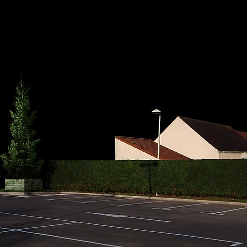 Parking lot and houses, 2008
HP archival ink (200 years+) on HP archival paper inkjet
prints
30 x 30 inches; also available 20 x 20 inches