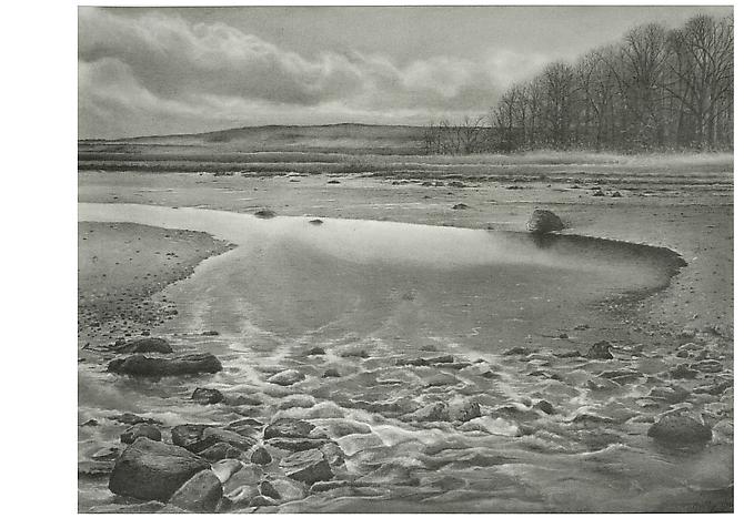 Pelham Bay, 2010
Graphite on paper
18 x 23 1/2 inches