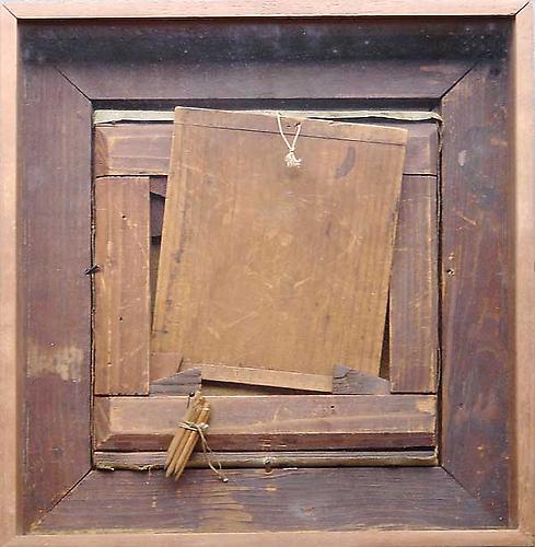 Varujan Boghosian, 1988
 Pencils , construction
13" x 12.25" x 3.5"