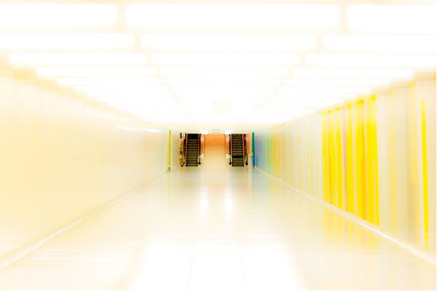 Terminal 3 LAX, 2008
from 'Incidence & Reflection' 
pigment print