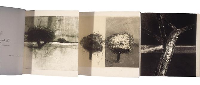There are six etchings by Peik Larsen, editioned by Anne Beresford, who also helped assemble the book.