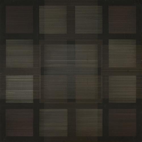 Polyphony #4, 2013
Silver, copper and gold point on paper
18 x 18 inches