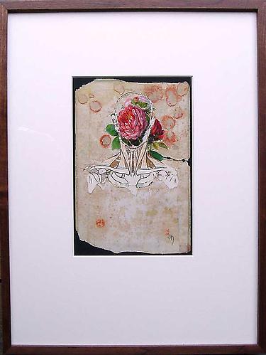 Varujan Boghosian, 2007
 Posada , collage
14.75" x 19"