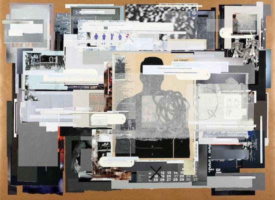 Profiling Suspicion, 2011
paper on paper
44 x 60 inches