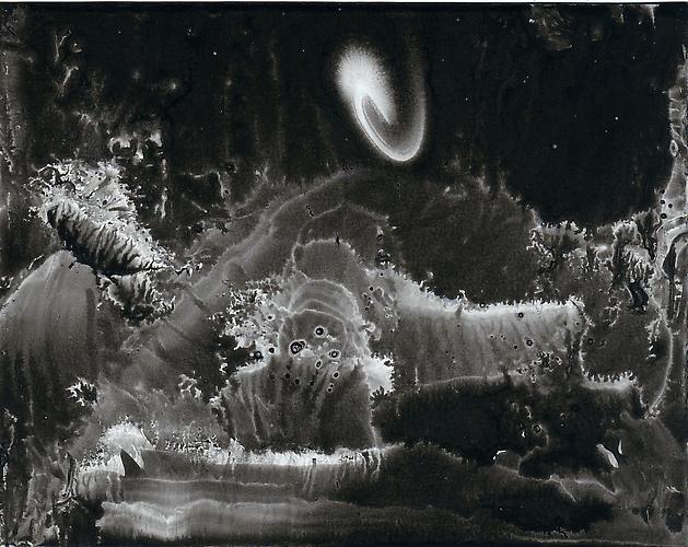 Roland Flexner
Untitled, 2009
sumi ink on paper
5 1/2 x 7 inches
14 x 17.8 cm
