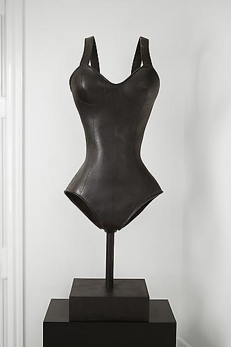 Body Armor, 2010 
Bronze 
55 x 28 x 20 in / 139.7 x 71.1 x 50.8 cm