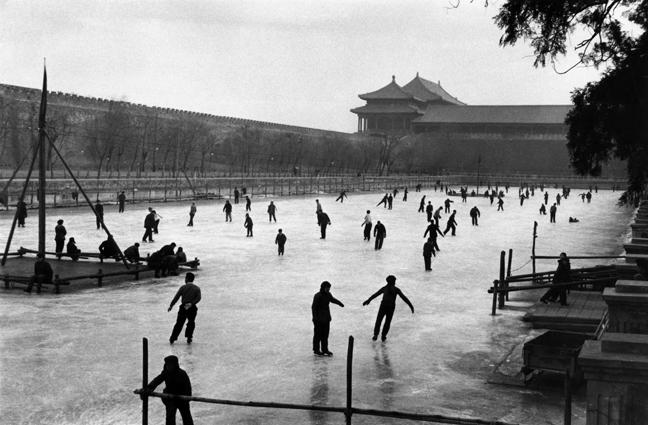 Skating in front of the Forbidden City, China
1957
Silver Gelatin Print