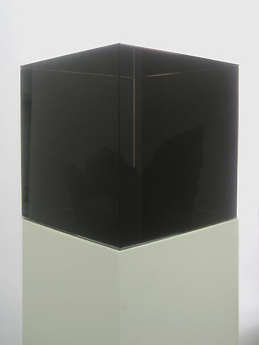 Consensus 2 (2012)
Concrete, Enamel, Auto-tint, Plexiglas And Mdf
48h x 10w x 10d in (121.92h x 25.4w x 25.4d cm)