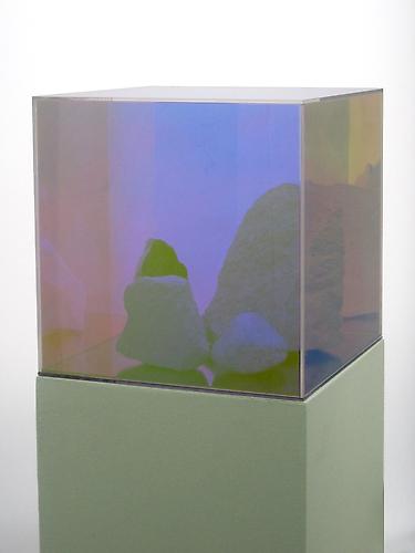 Consensus 3 (2012)
Alumilite Resin, Oil, Enamel, Inkjet, Auto-tin, Plexiglas And Mdf
48h x 10w x 10d in (121.92h x 25.4w x 25.4d cm)
