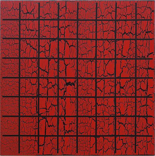 Red Sel, 2011
Acrylic and glue on canvas
48 x 48 inches
$26,000