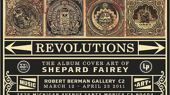 Revolutions: The Album Cover Art of Shepard Fairey