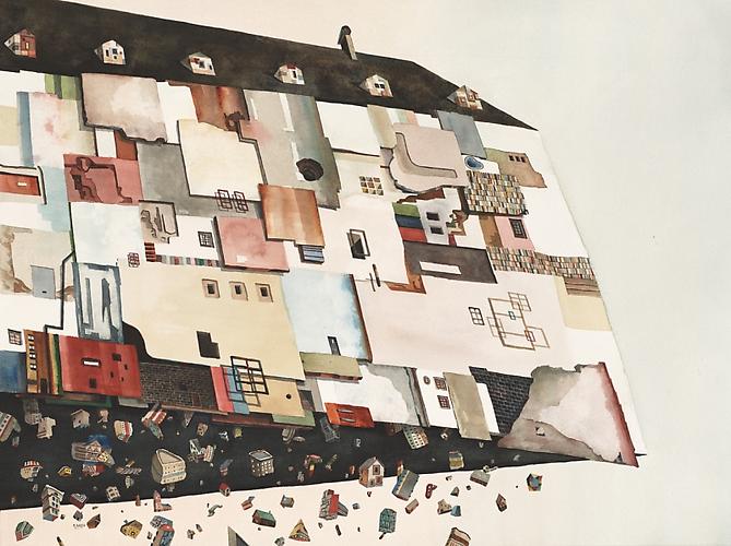 Rob Sato
Mothership, 2012
Watercolor on Arches