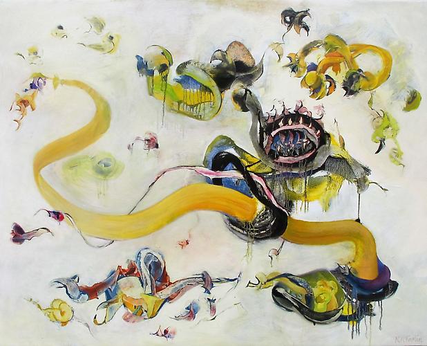 Nancy H. Taplin
 Speechless , 2011
oil on linen, 40.5 x 51 inches
Listing #6