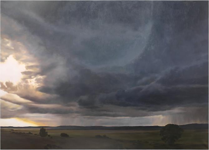 April Gornik
Storm and Plains, 2012
oil on linen
74 x 103 inches