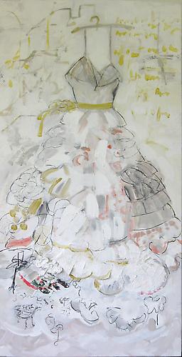 Scene of Future Dreams
72" x 36"
mixed media on canvas
2010