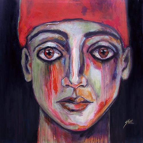 Scream (2012) -  Enquire 
Mixed Media on Canvas
48 x 48 "