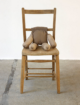 Daniel Hesidence in Pothole, at Salon 94 Bowery