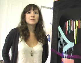 Trudy Benson was visited by ArtBeat