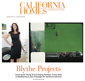 Blythe Projects California Homes Magazine Profile
