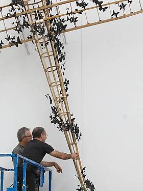 Paul Villinski
'Passage' fits scale of Blanton's Atrium