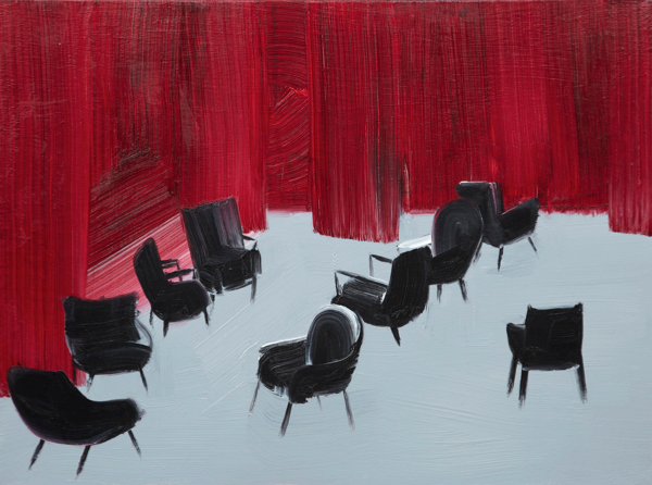 Untitled, 2011, oil on canvas, 24 x 32 inches.