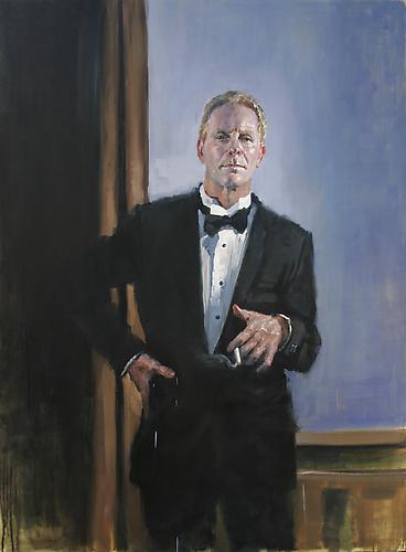 Jorg Dubin
Self portrait after Beckmann, 2011
Oil on linen
54 x 40 inches