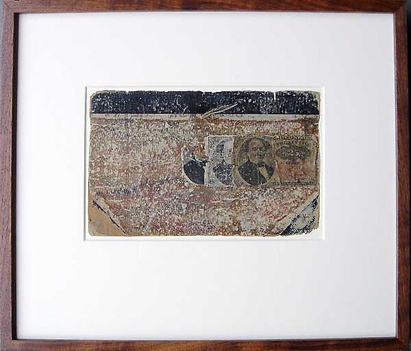 Varujan Boghosian, 2007
 Seventyfive , collage
16" x 14.625"