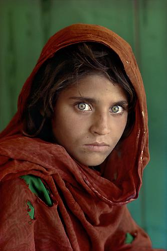 Sharbat Gula, Afghan Girl, Pakistan
1984
C-type print on Fuji Crystal Archive paper