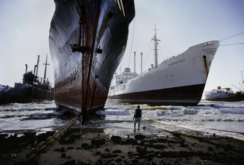Ship Breaking Yard near Karachi, Pakistan
1985
C-type print on Fuji Crystal Archive paper