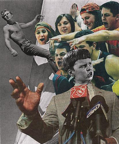 Sports, 2011
Collage on paper
9 x 12 inches