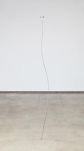  Stability Study (curve) , 2012, magnet, steel, wire, height to ceiling adjustable
