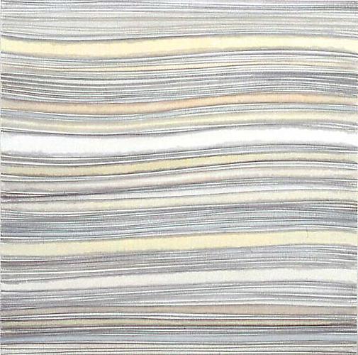Strata XXXVII, 1998-2001
Silverpoint, acrylic on paper on wood
16x16x1.75 inches