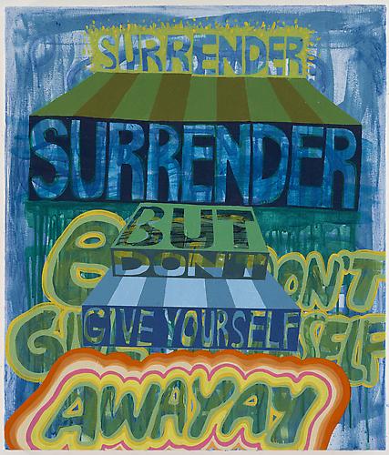 Surrender, 2010  
Acrylic on canvas
30 x 24 inches
