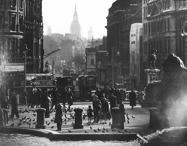 London, From Trafalgar Square to Whitehall & Parliament
1953
gelatin silver print