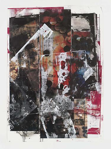 Tamar Halpern
Broken English, 2010
Ultra-chrome ink and silkscreen ink on paper
71 1/4 x 50 1/4 inches
