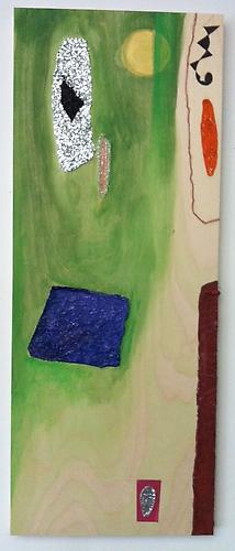  The Mermaid Lost Her Voice in a Shell , 2012
Mixed media
12 x 30 inches